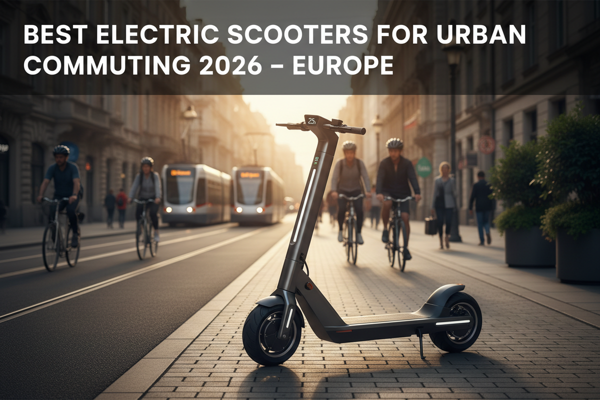 Beste elektrische scooters voor woon-werkverkeer 2026: Gids voor dagelijks stedelijk gebruik in Europa