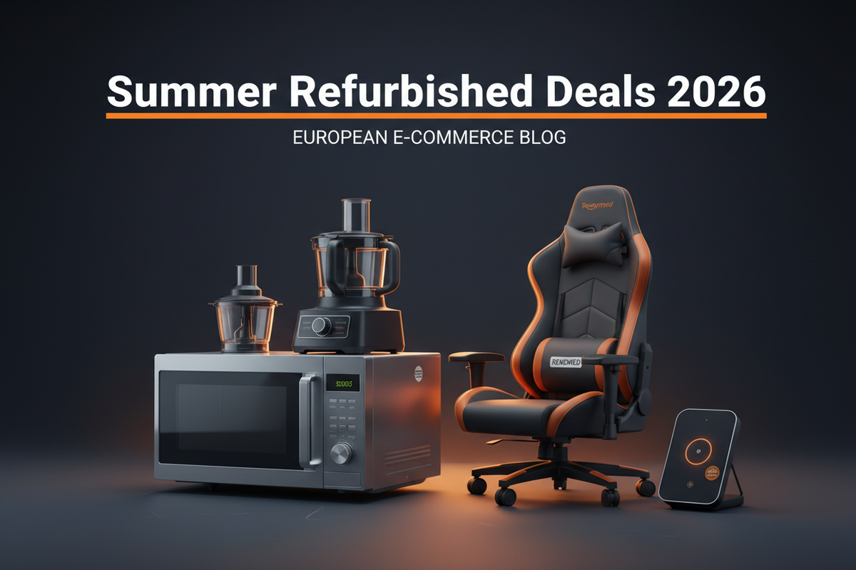 Beste zomerse refurbished aanbiedingen in Europa 2026 โ Bespaar op benodigdheden voor huis, keuken en tech