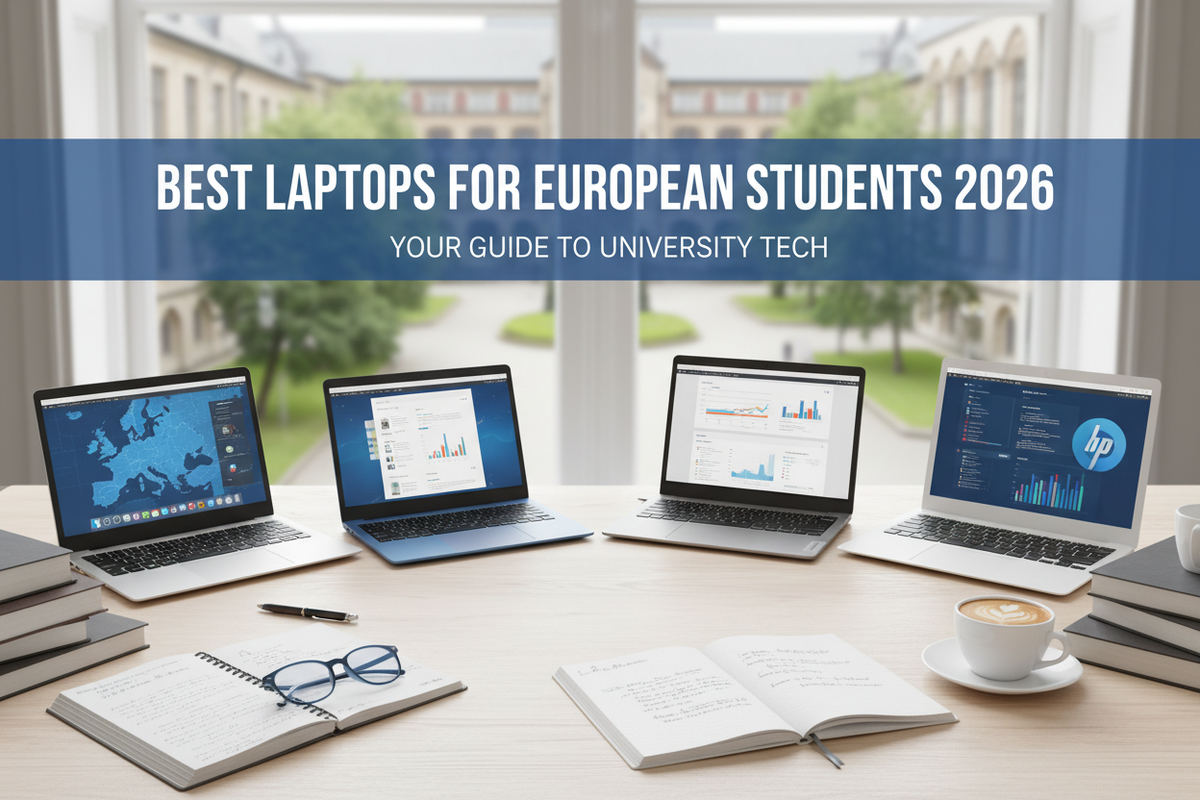 Beste laptops voor studenten Europa 2026 โ Betaalbaar, betrouwbaar en klaar voor de universiteit