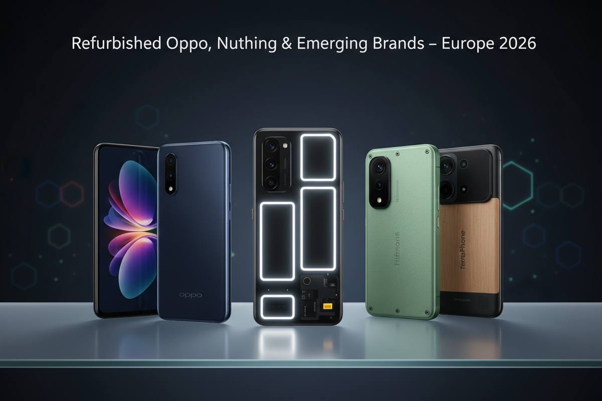Refurbished Oppo, Nothing & Emerging Phone Brands Europe 2026 โ Unique Android Alternatives