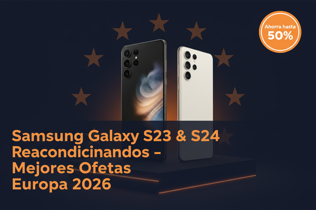 Samsung Galaxy S23 y S24 Reacondicionados en Europa 2026 – Guía de Compra con Ofertas