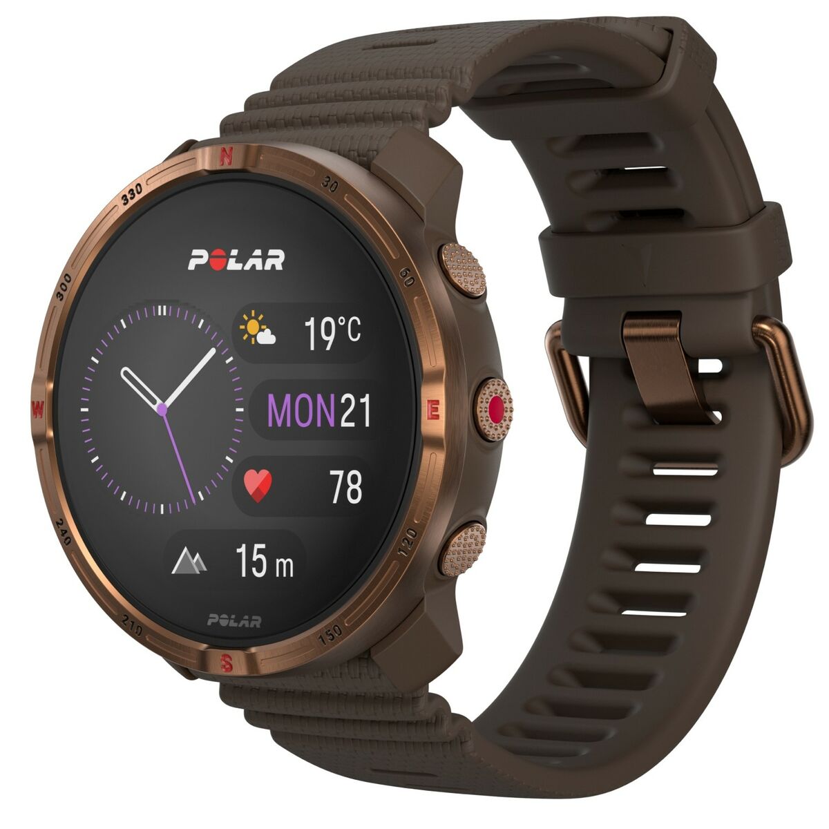 Polar Smartwatch Polar Grit X2 Brown