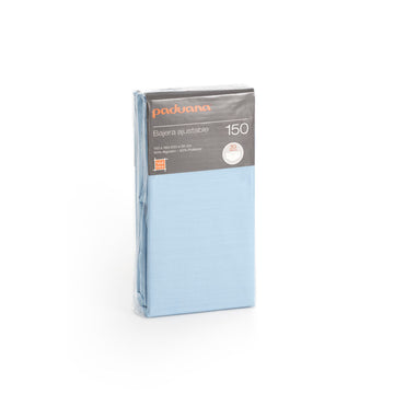 Fitted bottom sheet Paduana Light Blue Single 90 x 30 x 200 cm