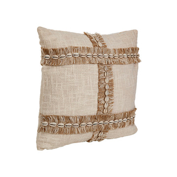 Cushion Romimex Beige Shells