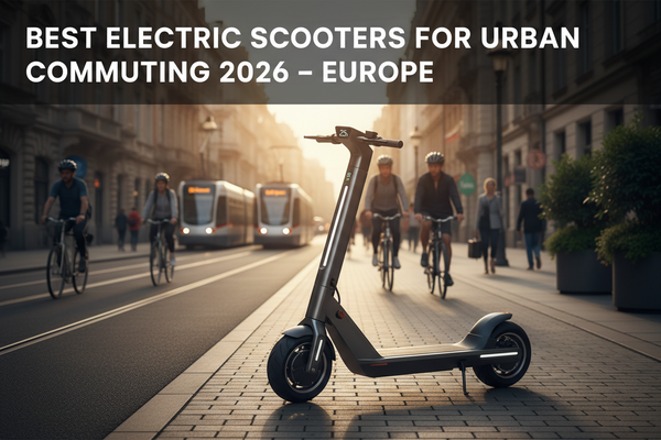 Beste elektrische scooters voor woon-werkverkeer 2026: Gids voor dagelijks stedelijk gebruik in Europa