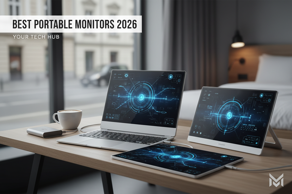 Beste draagbare monitoren 2026: complete gids voor reis- en werkdisplays in Europa