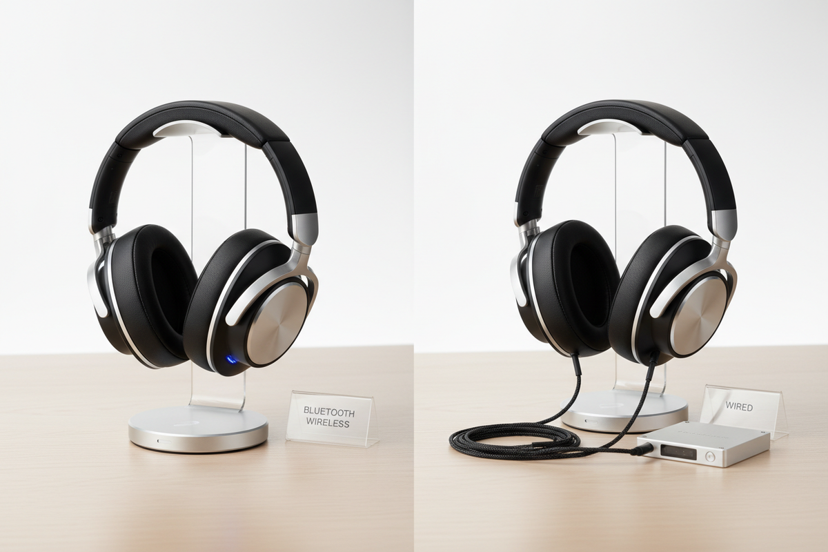 Bluetooth vs bedrade koptelefoons 2026 – Wat is beter voor geluid, gaming en dagelijks gebruik?