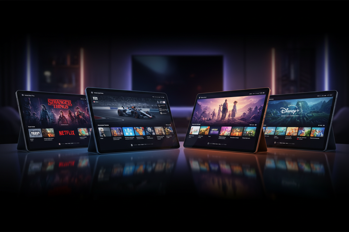 Beste tablets voor entertainment en streaming Europa 2026