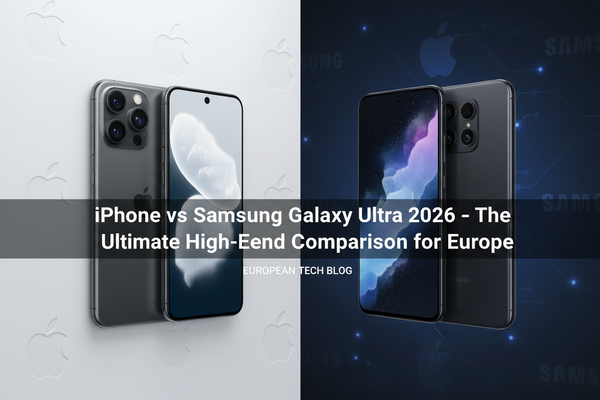 Beste high-end smartphones 2026: iPhone vs Samsung Galaxy Ultra voor Europa