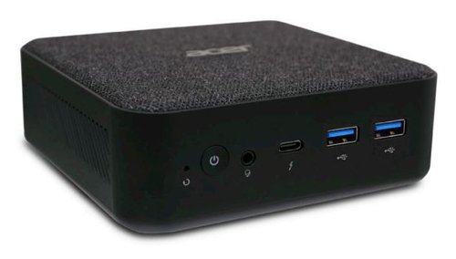 Acer Mini PC Revo Box RB102 Intel Core Ultra 7 155H 32GB DDR4-SDRAM 1TB SSD Windows 11 Pro Mini PC Black