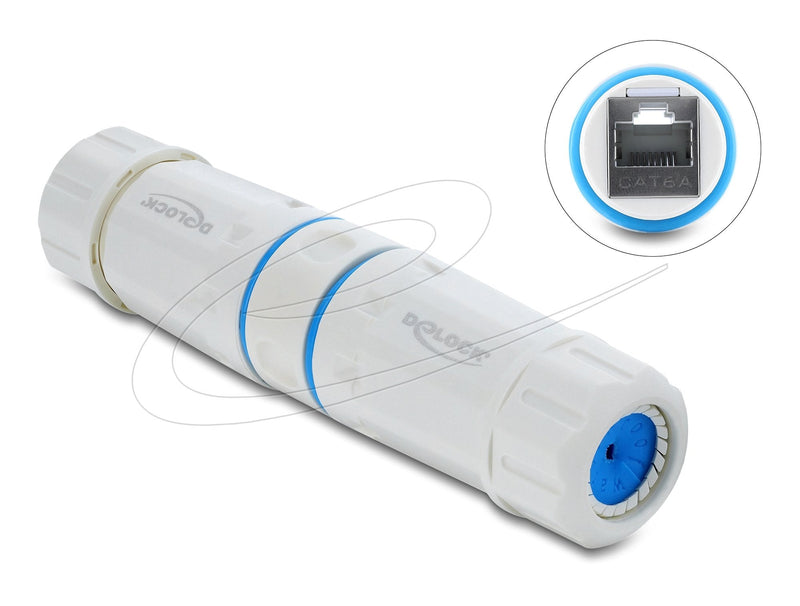 Delock Empalme Cable RJ45 Bu CAT.6A M23.5 X 1,5MM IP68