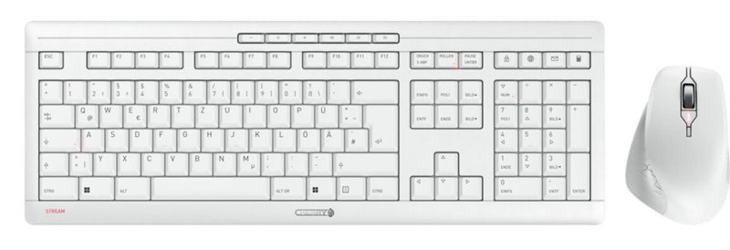 Cherry Stream Desktop Comfort, Set Of Desk White Design de, Tecnología Tijera Cherry Sx JD-8550DE-0