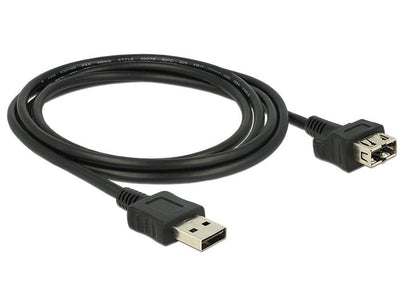 Delock Cable Easy-USB 2.0 Tipo-a Machohembra Shapecable 2M — image 1