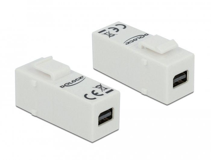 Keystone Módulo Mini DisplayPort Connector Female Mini DisplayPort Connector Female