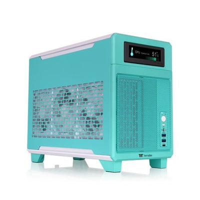 Thermaltake PC Case TR100 Mini Tower Colour Menta CA-11A-00SLNN-00 — image 1
