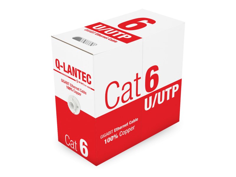 Alantec KIU6PVC305Q Network Cable Grey Claro 305M CAT.6 U/UTP (UTP)