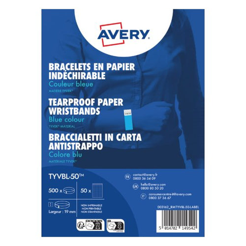 Avery Zweckform Eintrittsbänder Blue 500 Ud. — image 1
