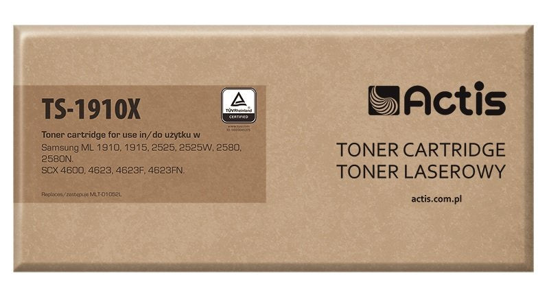 Actis Toner TS-1910X Spare Part Samsung MLT-D1052L Standard 2500 Páginas, Black