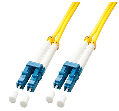 Lindy 47454 Cable Fibre Optic 10M Lc OS2 Yellow — image 1
