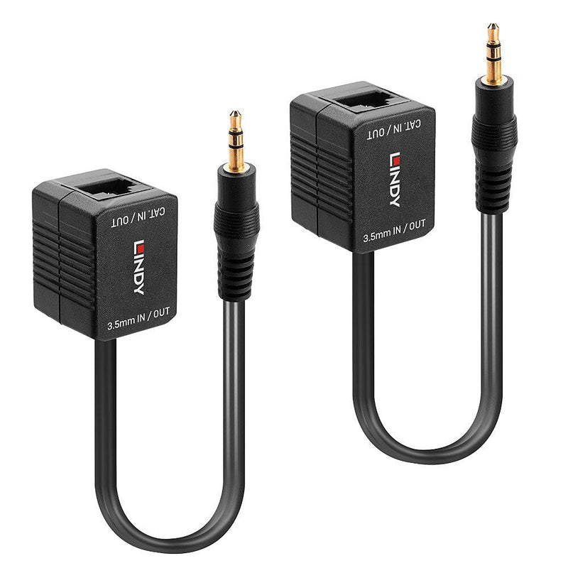 Lindy 70450 Extensor Audio/Video Transmisor And Receptor Signals Av Black
