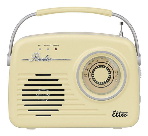 Radio Luiza Retro SP-11 MP3 USB SD Waniliowe — image 1