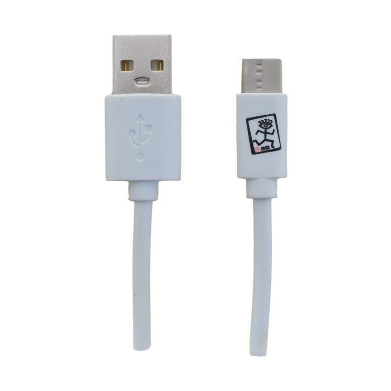 2GO Cable Charging USB - White - 100CM USB Type-c 3.1