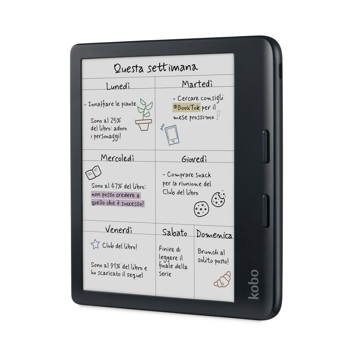 Rakuten Ebook Rakuten N428-Ku-Bk-K-Ck Black 32 Gb 7"