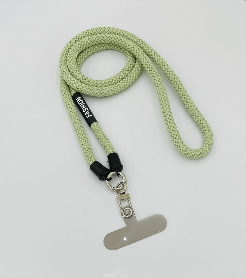 Detachable Fluorescent Braided Decorative Phone Lanyard