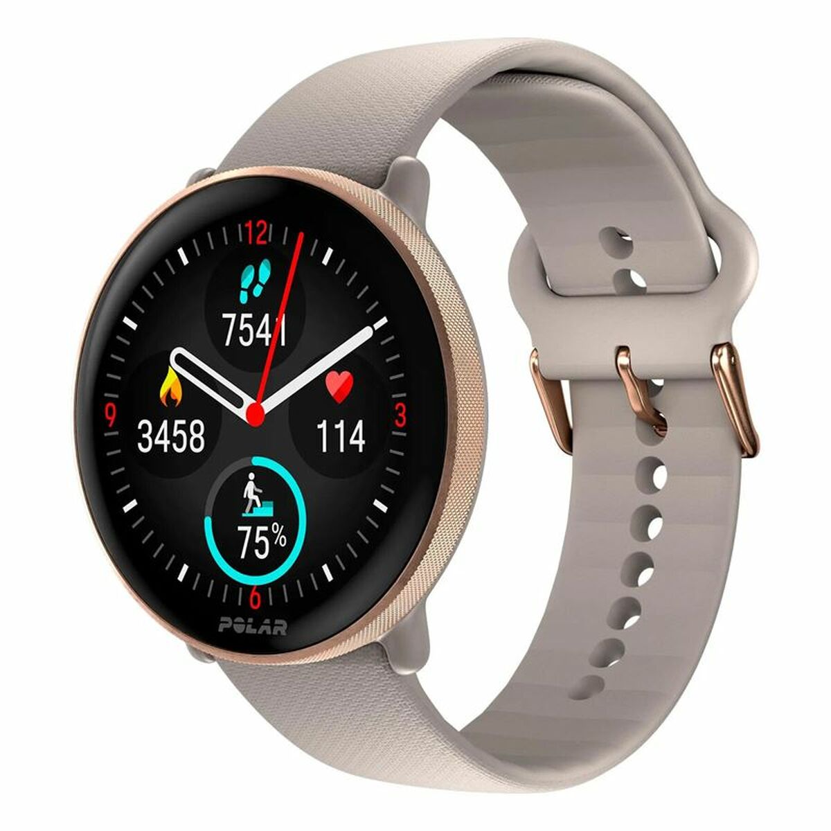 Polar Smartwatch Polar Ignite 3 Silver 1,28"