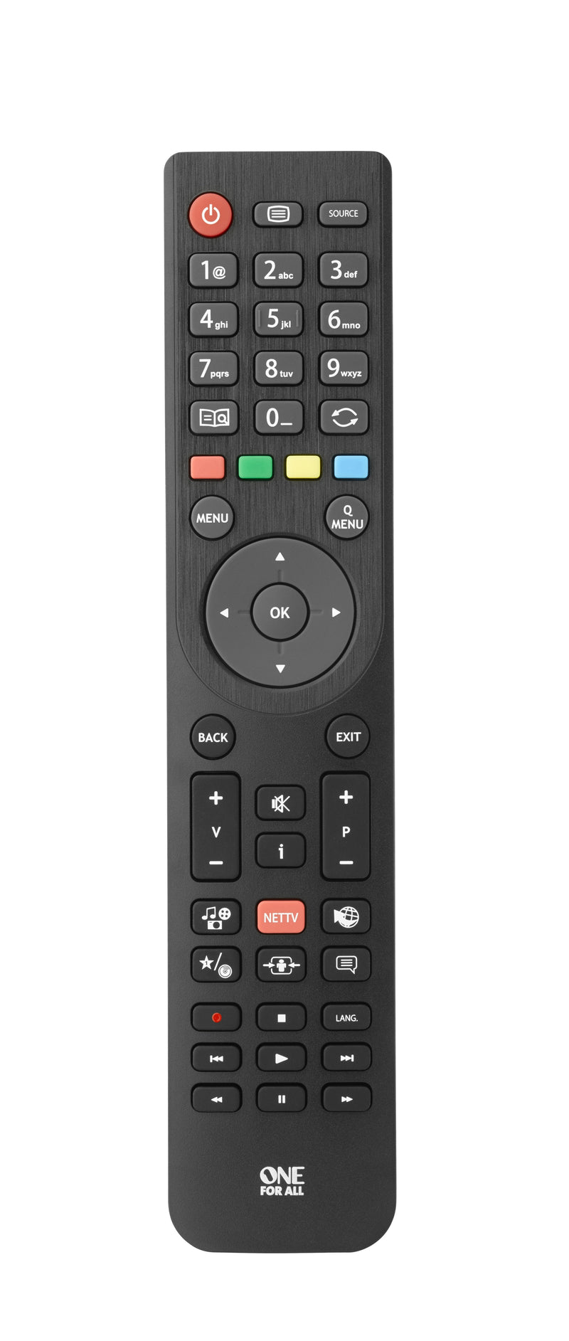 One For All Urc 1918 Remote Control TV Buttons Telefunken