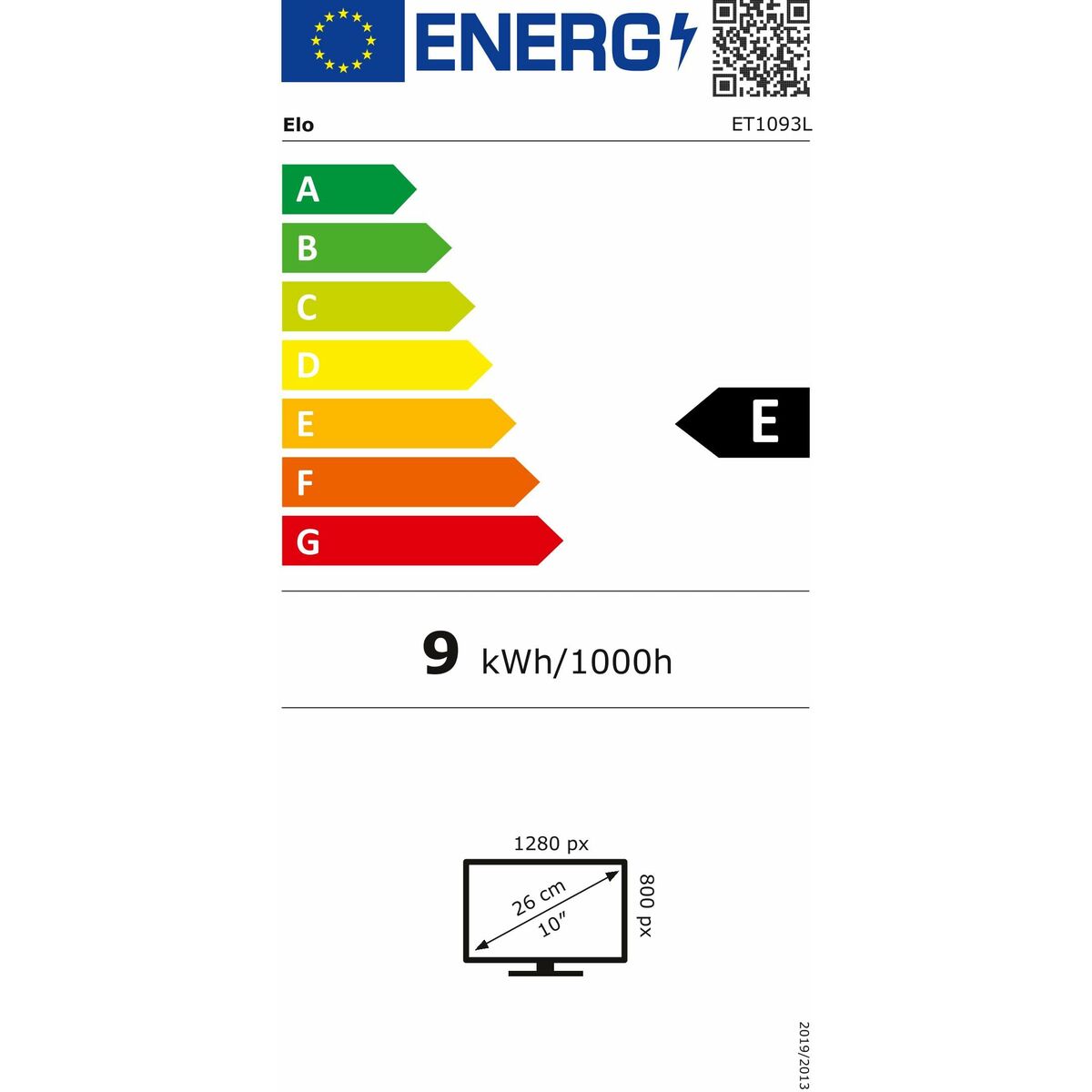 Elo Touch Systems Monitor Elo Touch Systems E321195 10,1" Lcd 50-60  Hz