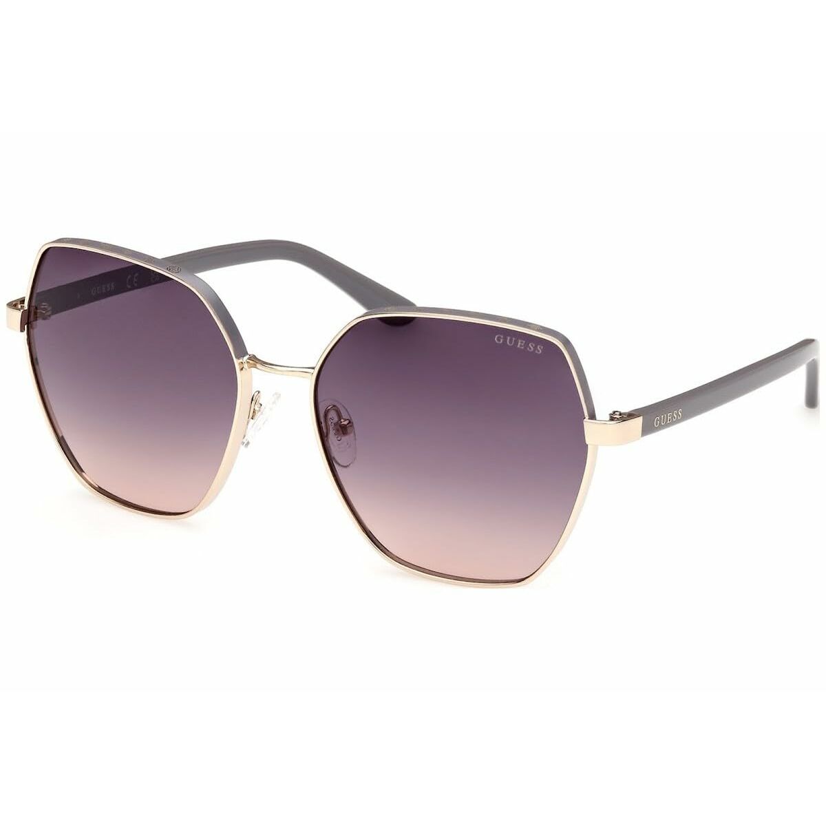 Guess Ladies' Sunglasses Guess Gu00108 Golden Ø 60 Mm