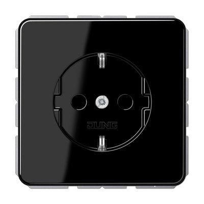 Jung CD1520SW Schuko Socket Power 16A 250V Cd Black