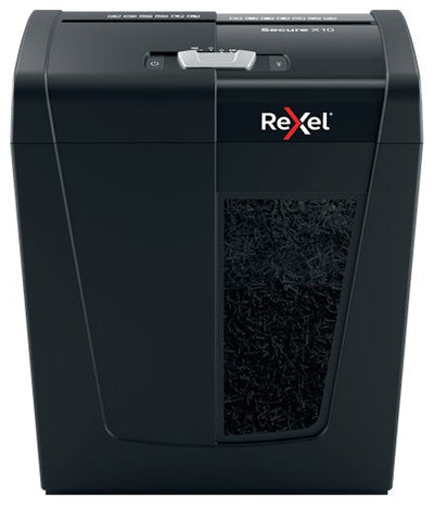 Rexel Secure X10 Paper Shredder Paper Corte Particulas - Destruye Up To 10 Hojas - 18L — image 1