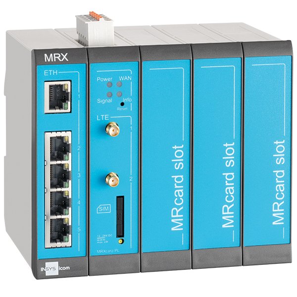 Icom Mrx MRX5 LTE - Router - Wwan 5-PORT-SWITCH, Vpn, Ethernet