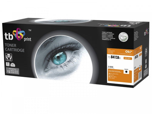 Toner Oki B412/B432 TO-B412AN Bk 100% New 45807102 — image 1
