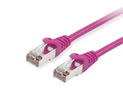Equip Latiguillo Apantallado S/FTP Categoria 6 Libre Halogenos 3M Colour Purpura P/N 605552 — image 1