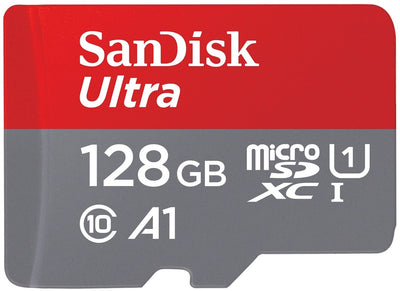 SanDisk Ultra Microsdxc 128GB + Mem SD Adapter 140MB/S A1 CLASS10 IP — image 1