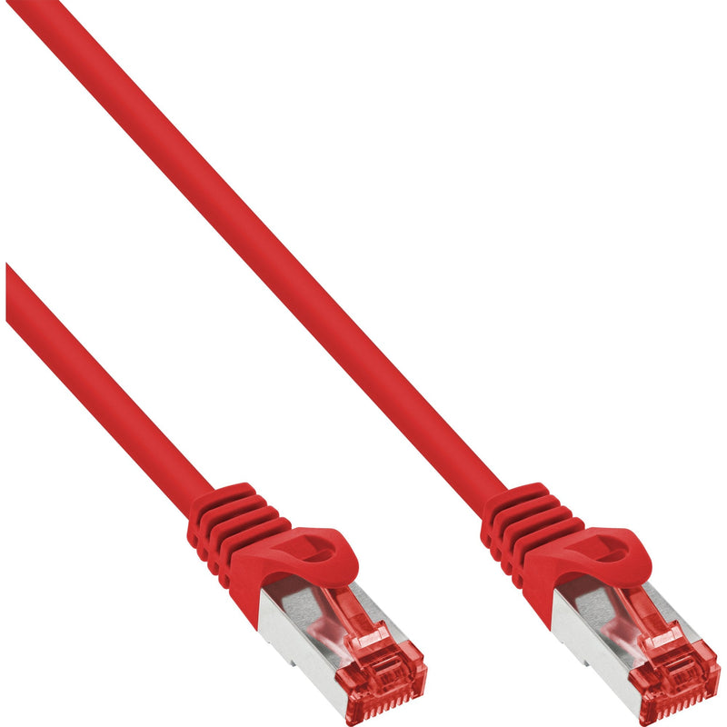 Inline Network Cable S/FTP Pimf CAT.6 250MHZ Pvc Cobre Red 3M