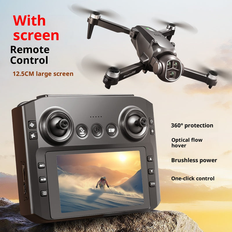 M7 Brushless UAV With Screen Control Dual Camera