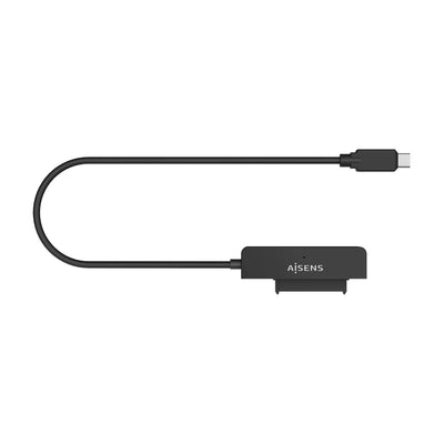 Aisens Adapter SATA a USB-C USB 3.0/USB 3.1 GEN1 Drives Hard 2.5 - Black ASE-25C04B — image 1