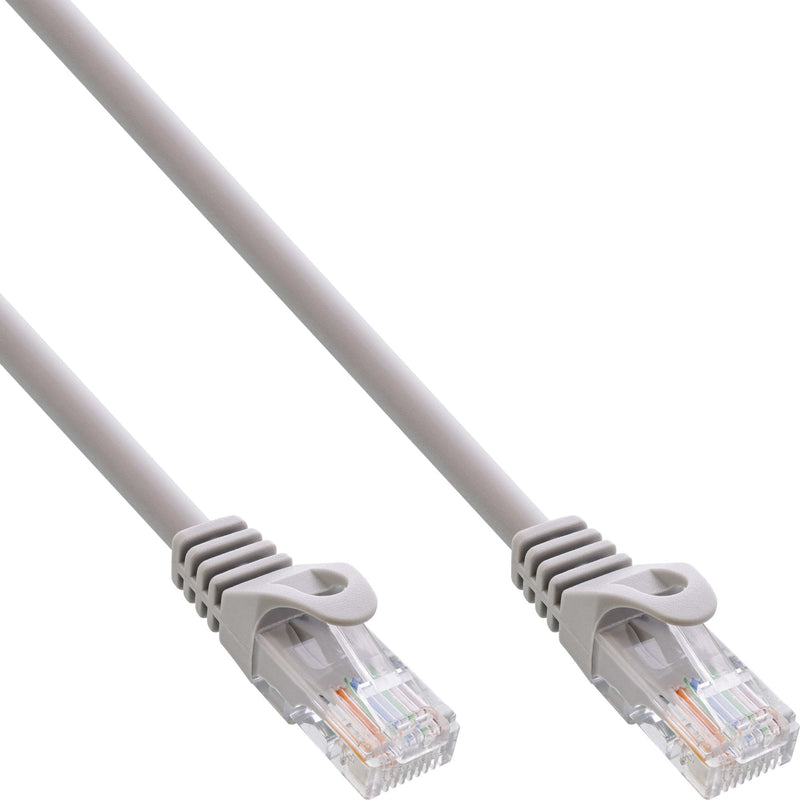 Inline Network Cable U/UTP CAT.5E Grey 0.3M