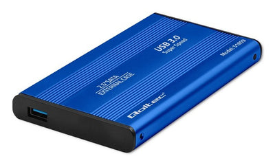 Qoltec External Enclosure 2.5 SATA3 HDD / SSD USB 3.0 Blue — image 1