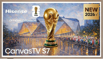 Hisense TV 55S7S 55 UHD 4K QLED Canvas Modo Arte Hi-matte 144HZ Gaming — image 1