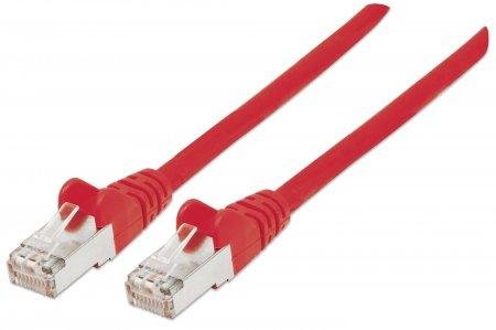 Intellinet Patchkabel RJ45 Sf/UTP CAT.5E 5M Hebelschutz Red