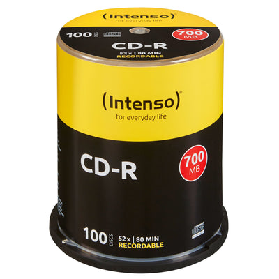 Intenso Cd-r 700MB/80MIN Tubo 100 Units — image 1