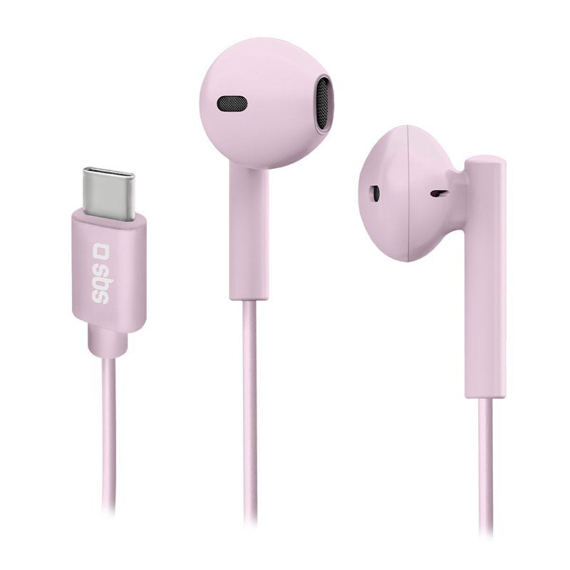 Sbs TEEARTYCMIX65P Headphone And Helmet Headphones Wireless Dentro Or Ído Llamadas/Música USB Type-c Pink