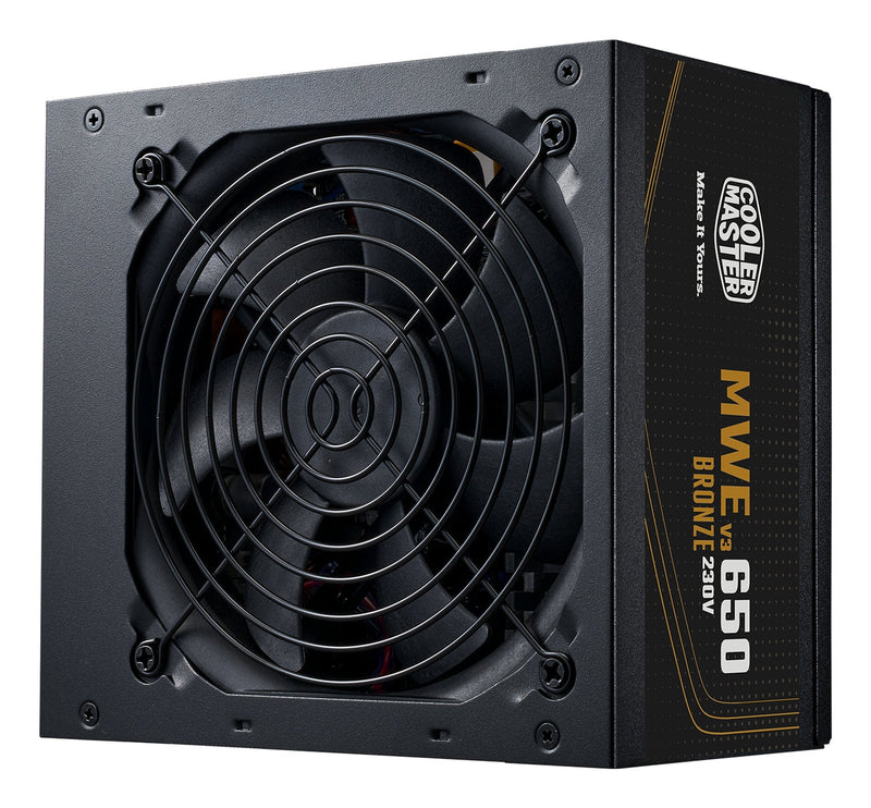 Cooler Master Power Supply Mwe Bronze 650W a Eu Cable V3 230V
