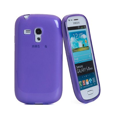 Celly GELSKIN280V Case For Case For Galaxy S3 Mini GT-I8190 Folio Violet