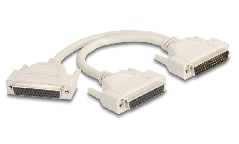 Adapter And Cable Splitter D-sub HD 50 Pin Connector Male a 2 X D-sub HD 50 Pin Connector Female With Screws 3